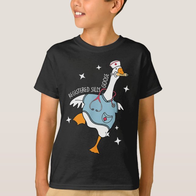 T-shirt Infirmière Silly Goose Infirmière pédiatrique Appr (Devant)