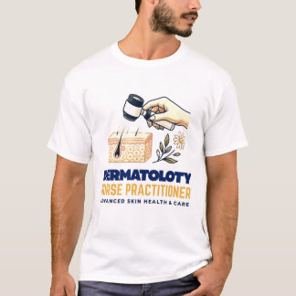 T-shirt Infirmière Spécialisée en Dermatologie Soins de la