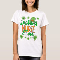 Infirmière St Patrick Day Infirmière la plus chanc