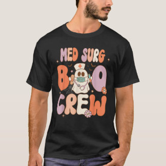T-shirt Infirmière super Boo Crew Funny Ghost Med Surg Nur