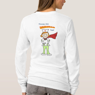 T-shirt Infirmière Superhero