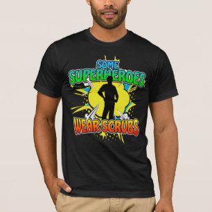 T-shirt Infirmière Superhero Certains Superhéros Portent D