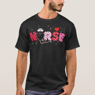 T-shirt Infirmière Valentines Day Valentine ER ICU NICU RN