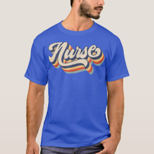 T-shirt Infirmière Vintage rétro Funny Infirmière inscrite