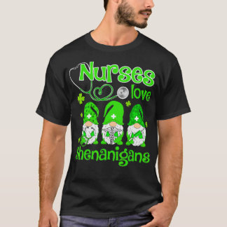 T-shirt Infirmières Love ShenanigansGnomes Infirmière St p