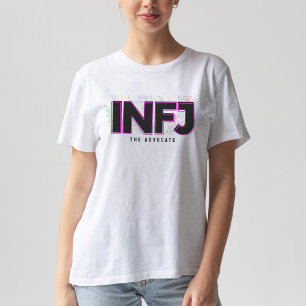 T-shirt INFJ Introvertir le Étiquette MBTI Type de personn