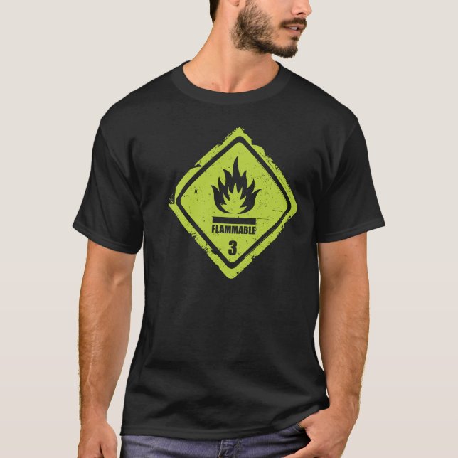 T-shirt Inflammable (Devant)