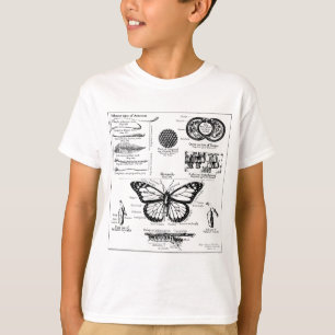 T-shirt Informations sur les papillons Monarque