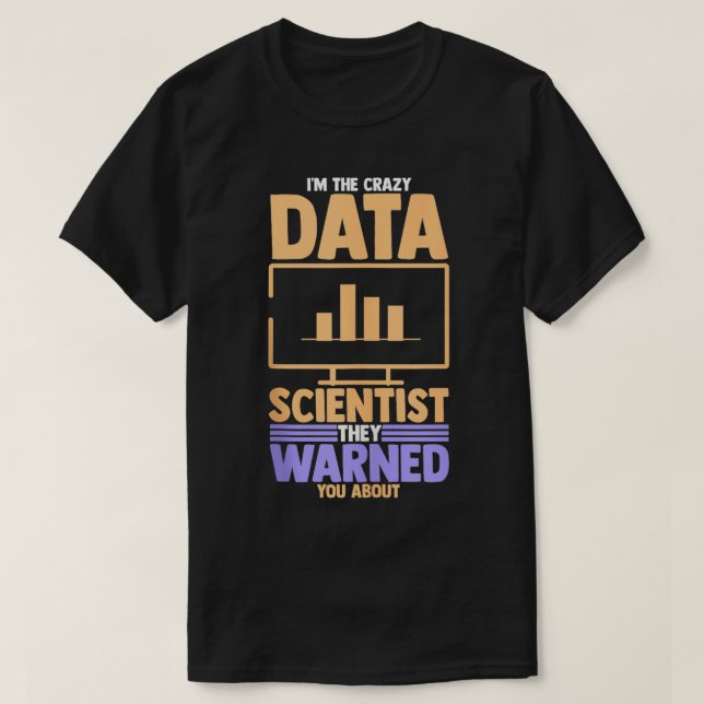 T-shirt Informatique Apprentissage Web Information Analyti (Design devant)