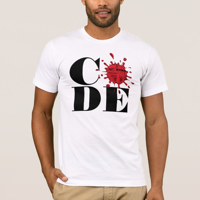 T-shirt Informatique Code (Devant)
