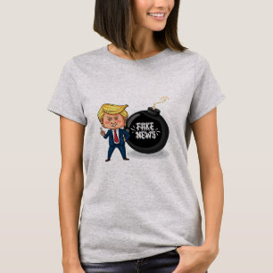 T-shirt Infox de Trump