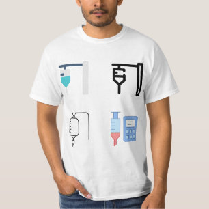 T-shirt Infusion Therapy Nurse Sticker Pack - Infusion The