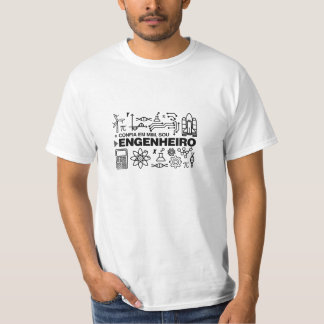 T-shirt Ingénierie : Il confie dans Moi, Suis