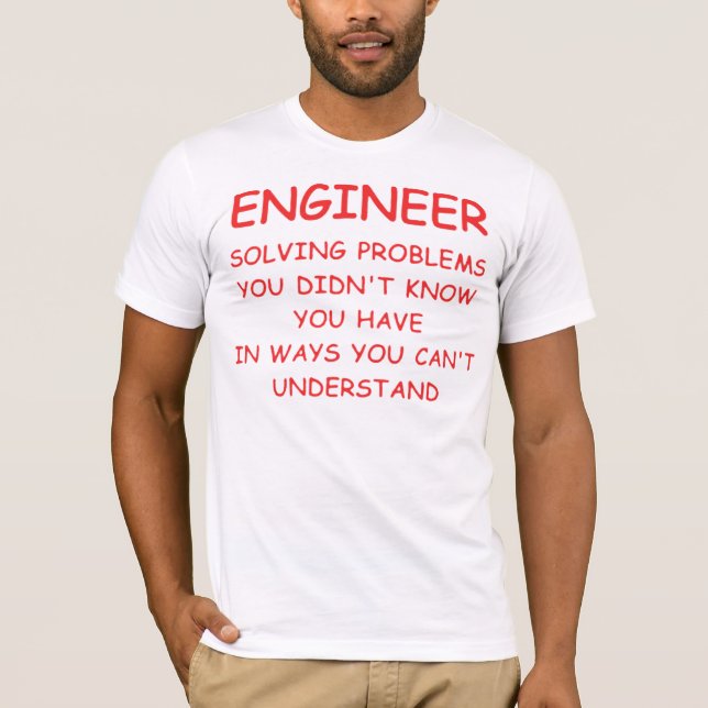 T-shirt Ingénieur (Devant)