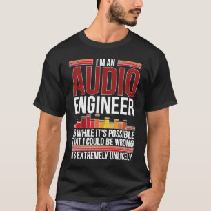 T-shirt Ingénieur audio Ingénieur audio 1