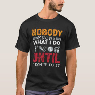 T-shirt Ingénieur audio personne ne sait ce que je fais ju