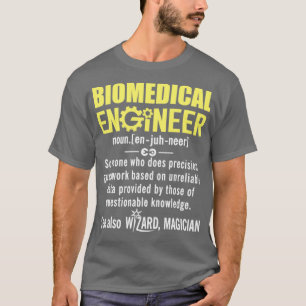T-shirt Ingénieur biomédical Noun Drôle Définition