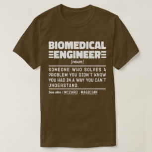 T-shirt Ingénieur biomédical Noun Ingénierie personnalisée