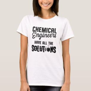 T-shirt Ingénieur chimique