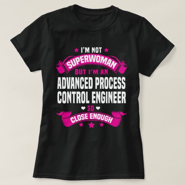 T-shirt Ingénieur de contrôle de processus avancé (Design devant)