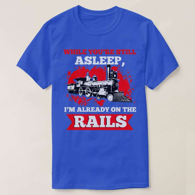T-shirt Ingénieur de la formation ferroviaire (Design devant)