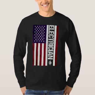 T-shirt Ingénieur de ligne électrique électricien _4