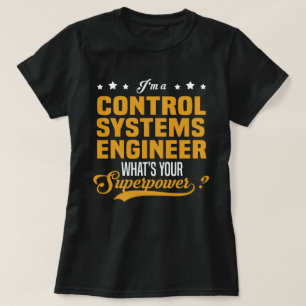 T-shirt Ingénieur des systèmes de contrôle