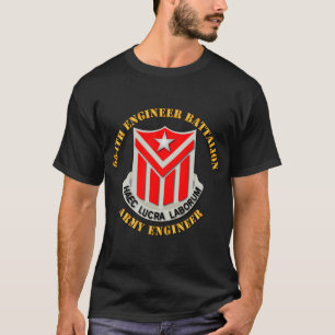 T-shirt Ingénieur du 554e bataillon du génie de l'armée