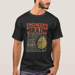 T-shirt Ingénieur du processus de résolution de problèmes 
