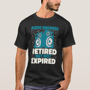 T-shirt Ingénieur du son Studio à la retraite Producteur