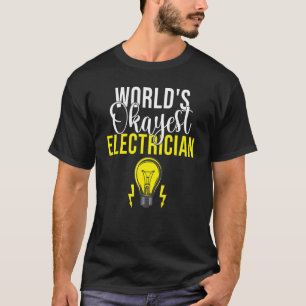 T-shirt Ingénieur électrique Linéeur électrique