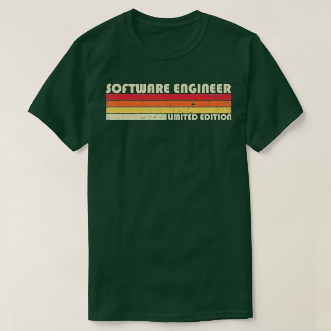 T-shirt INGÉNIEUR LOGICIEL Funny Titre du travail Professi (Design devant)