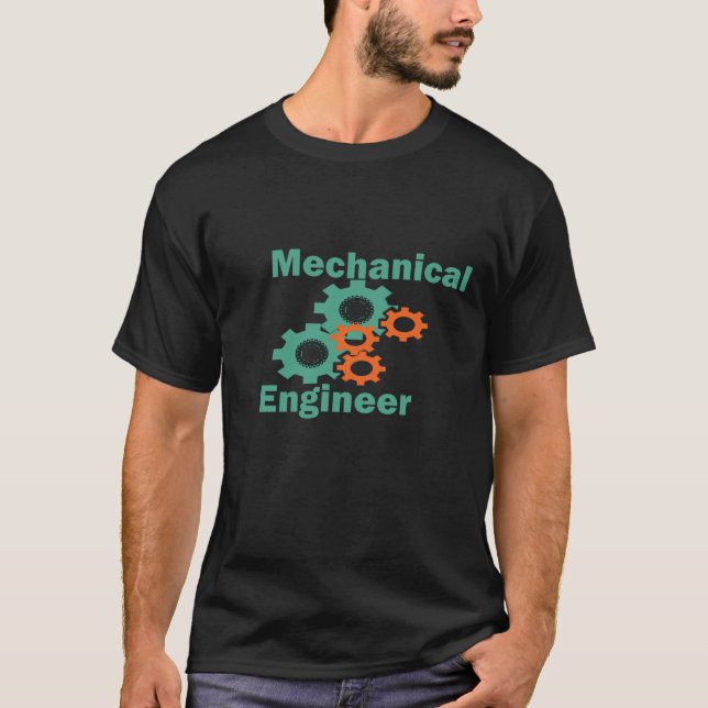 T-shirt ingénieur mécanique (Devant)