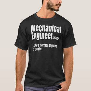 T-shirt Ingénieur mécanique Définition Ingénieur mécanique