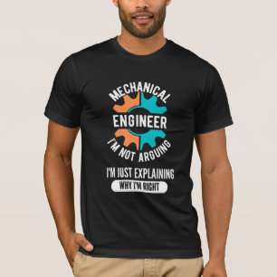 T-shirt Ingénieur mécanique drôle, Ingénieur mécanique