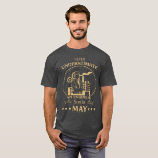 T-shirt Ingénieur né en mai