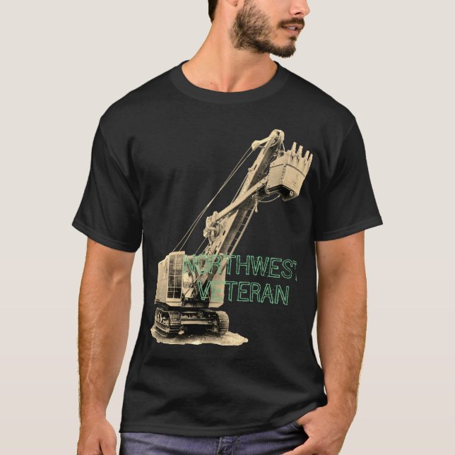 T-shirt INGÉNIEUR OPÉRATIONNEL DE LA grue et de la chaussu (Devant)