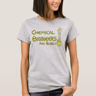 T-shirt Ingénieurs chimiques de bulbbly