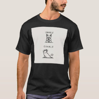 T-shirt Inhale Exhale Frenchie Thaillow.png