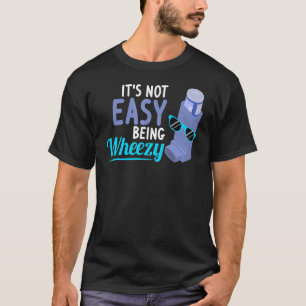 T-shirt Inhaler Copd Warrior Wheezy Asthma Sensibilisation