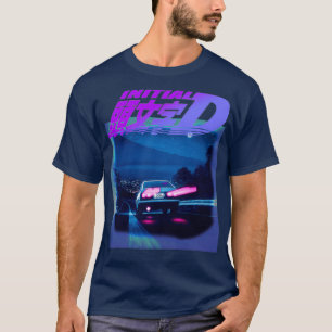 T-shirt Initiale D Neon AE86