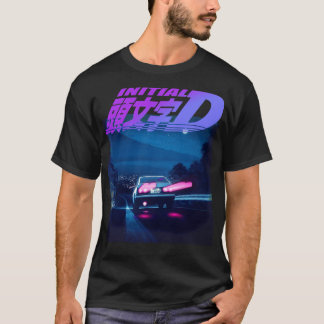 T-shirt Initiale D Neon AE86 Classic
