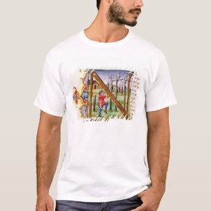 T-shirt Initiale 'N de Historiated