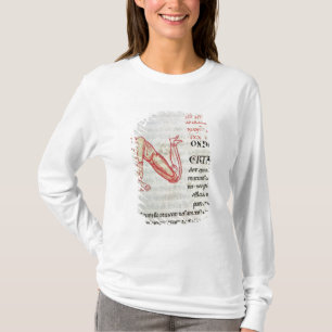 T-shirt Initiale 'N de Historiated