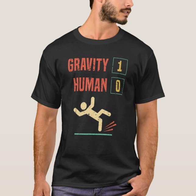 T-shirt Injury Recovery Human Gravity Accident Broken Bone (Devant)