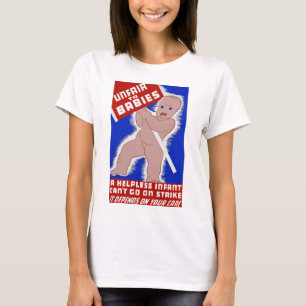 T-shirt Injuste envers les bébés