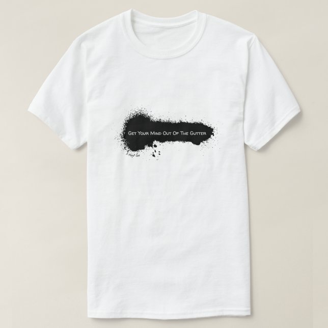 T-shirt Inkblot - Une chemise MisterP (Design devant)