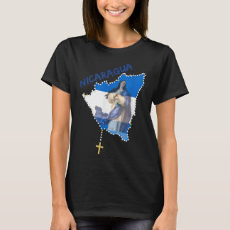 T-shirt Inmaculada Concepción De Maria Nicaragua Camiseta