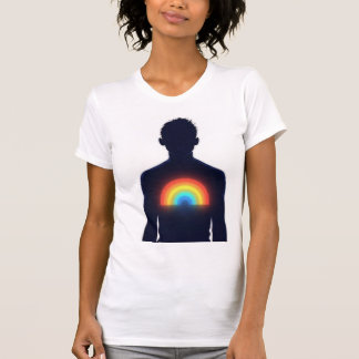 T-shirt Inner Rainbow Glow