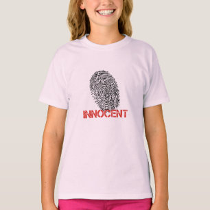 T-shirt Innocent Graphique Cool d'empreintes digitales